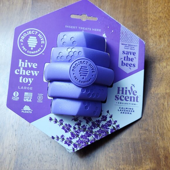 Project Hive ~ 3 Piece Set of Dog Toys ~ Purple ~ NWT - Picture 5 of 7